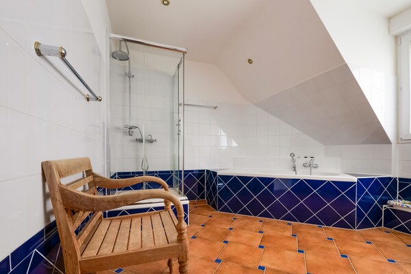 Foto van Familievilla aan het strand in Le Pouldu - Vakantiehuis in Clohars-Carnoët - Le Pouldu - BathRoom