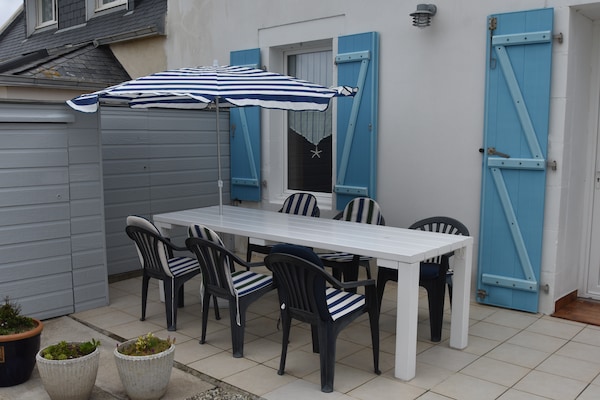 Foto van Prachtig vakantiehuis aan zee in Penmarch - Vakantiehuis in Saint-Guénolé - TerraceBalcony