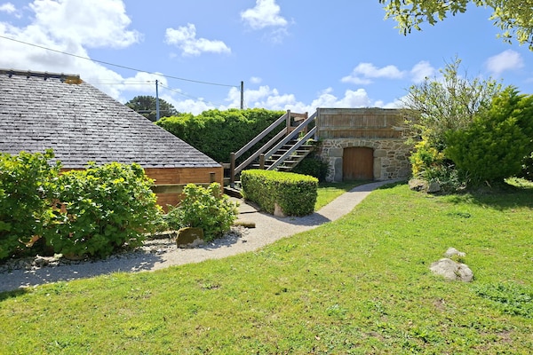 Foto van Bretonse stenen cottage bij zandstranden - Vakantiehuis in Landéda - GardenSummer