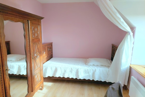 Foto van Stenen kusthuis in Lannilis voor 5 personen - Vakantiehuis in Lannilis - BedRoom