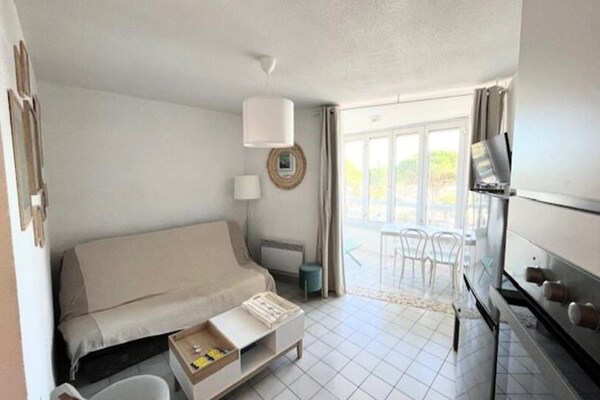 Foto van Residentie le Mathilde voor 4 personen - Vakantiehuis in LE GRAU DU ROI - LivingRoom