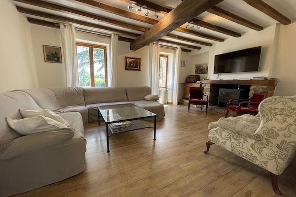 Foto van Luxe villa in Cazaubon met zwembad - Vakantiehuis in Cutxan - LivingRoom