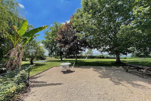 Foto van Luxe villa in Cazaubon met zwembad - Vakantiehuis in Cutxan - ExteriorSummer