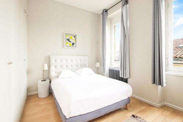 Foto van Prestige T3 in de buurt van Bordeaux - Vakantiehuis in Bordeaux - BedRoom