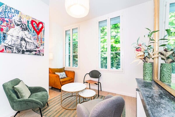 Foto van Licht appartement van 60 m² op rechteroever - Vakantiehuis in Bordeaux - ExteriorSummer