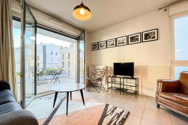 Foto van Stralend modern appartement nabij Cité du Vin - Vakantiehuis in BORDEAUX - 