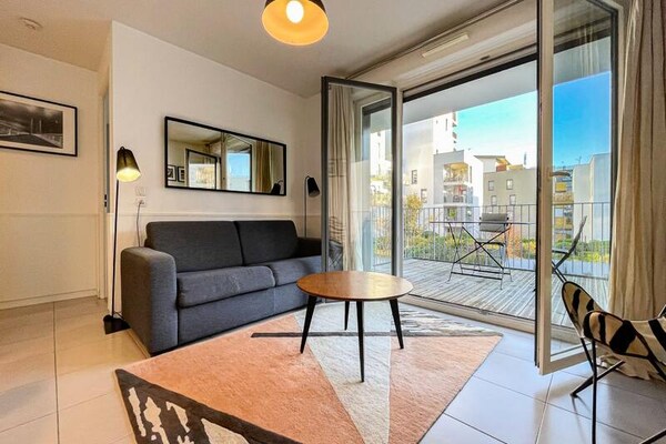 Foto van Stralend modern appartement nabij Cité du Vin - Vakantiehuis in BORDEAUX - 