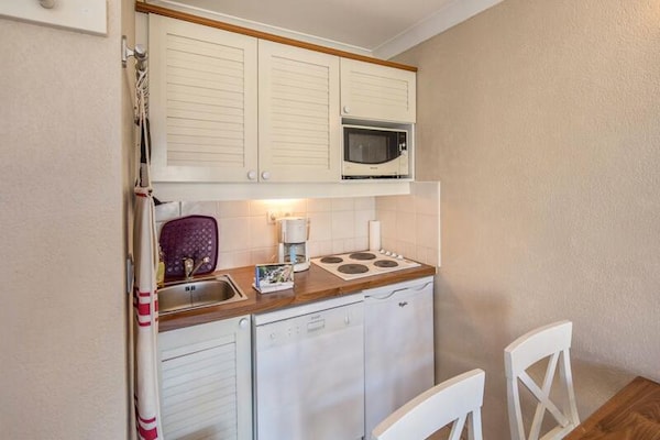 Foto van Marineblauwe residentie met twee kamers - Vakantiehuis in Lacanau - 