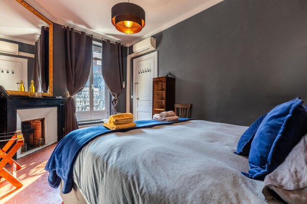 Foto van Stijlvol appartement voor 4 in Montpellier - Vakantiehuis in Montpellier - BedRoom