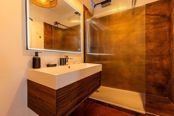 Foto van Stijlvol appartement voor 4 in Montpellier - Vakantiehuis in Montpellier - BathRoom