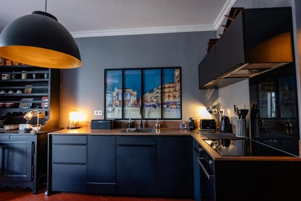 Foto van Stijlvol appartement voor 4 in Montpellier - Vakantiehuis in Montpellier - Kitchen