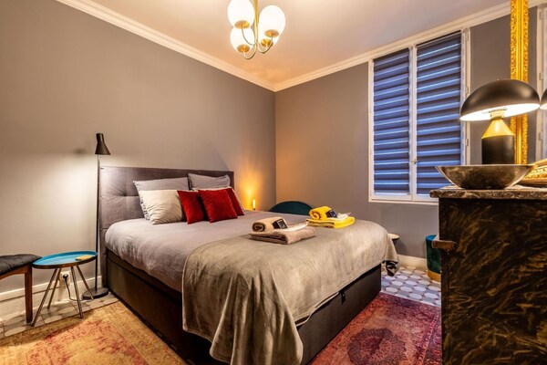 Foto van Stijlvol appartement voor 4 in Montpellier - Vakantiehuis in Montpellier - BedRoom