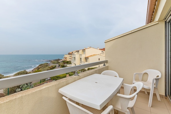 Foto van Studio aan zee in Agde - Vakantiehuis in Agde - TerraceBalcony