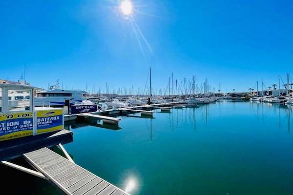 Foto van Zonnig appartement aan het water - Vakantiehuis in Agde - AreaSummer20KM