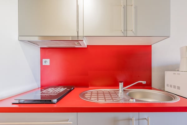 Foto van Appartement nabij de haven van Cap d'Agde - Vakantiehuis in Agde - Kitchen