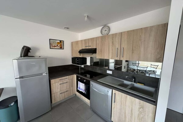 Foto van Duplex met terras, Valras - Vakantiehuis in Valras-Plage - Kitchen