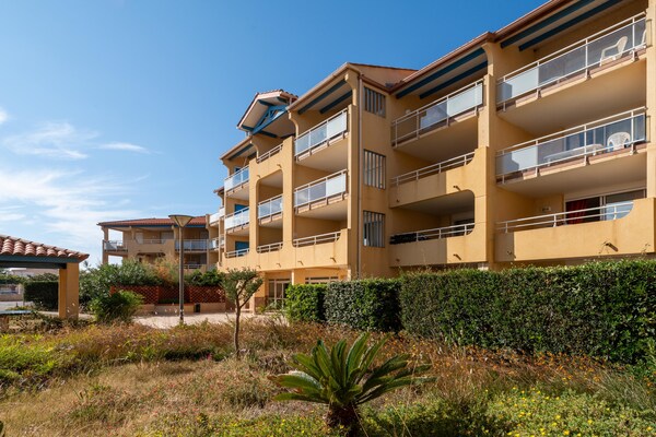 Foto van Appartement met zeezicht voor 4 personen in Valras-Plage - ExteriorSummer