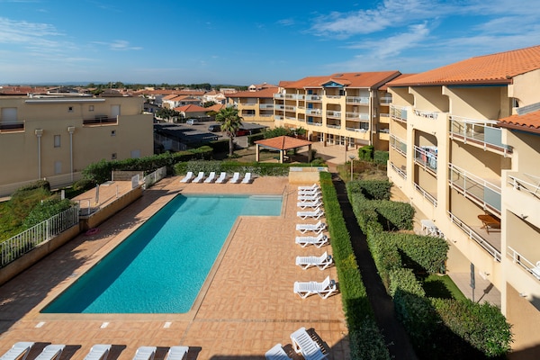 Foto van Appartement met zeezicht voor 4 personen in Valras-Plage - PoolOfHouse