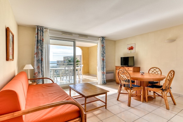 Foto van Appartement met zeezicht voor 4 personen in Valras-Plage - LivingRoom