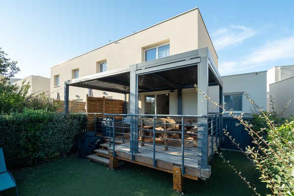 Foto van Ruime villa aan het strand van Valras - Vakantiehuis in Valras-Plage - Outdoor