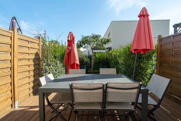 Foto van Gezellige villa vlakbij het strand van Sérignan - Vakantiehuis in Sérignan - terrace