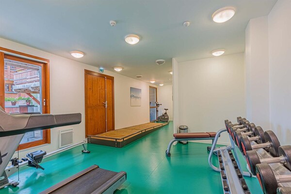 Foto van Appartement in Vaujany bij Arpette Lift - Vakantiehuis in VAUJANY - gym