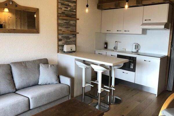 Foto van Appartement in Les Bergers bij skiliften - Vakantiehuis in HUEZ - 