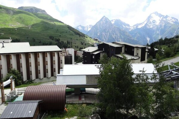 Foto van Appartement in Les 2 Alpes bij stoeltjeslift - Vakantiehuis in VENOSC - ExteriorSummer