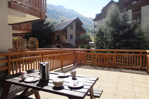 Foto van 2 stukken voor 4 personen - Vakantiehuis in VENOSC - TerraceBalcony