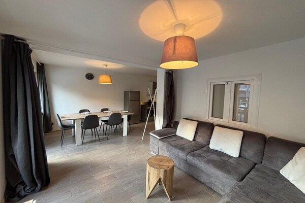 Foto van Les Marmottes N°302 - 2P7 - Vakantiehuis in Les Deux Alpes - LivingRoom