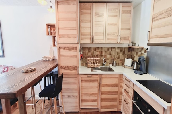 Foto van Appartement met 2 slaapkamers in Les Deux Alpes - Vakantiehuis in Les Deux Alpes - Kitchen