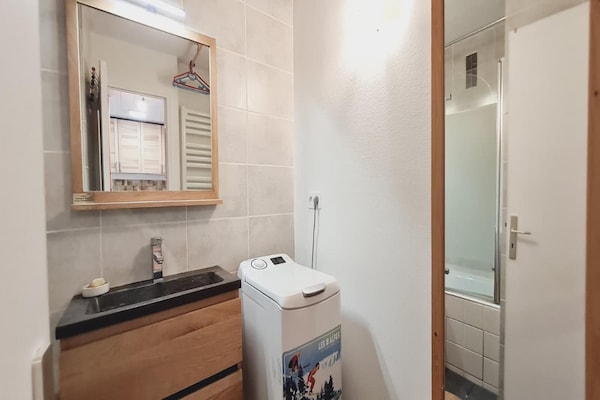 Foto van Appartement met 2 slaapkamers in Les Deux Alpes - Vakantiehuis in Les Deux Alpes - BathRoom