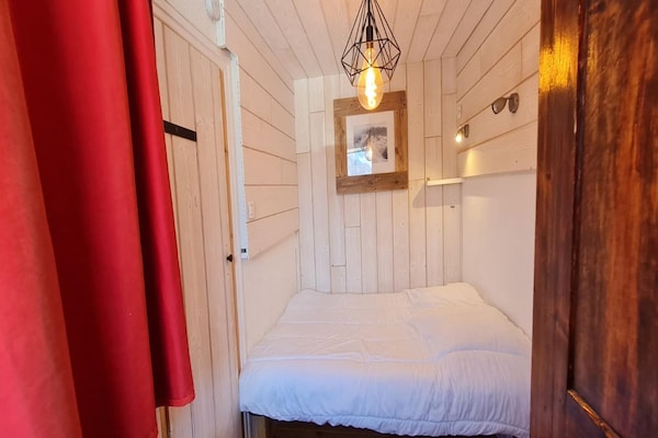 Foto van Appartement met 2 slaapkamers in Les Deux Alpes - Vakantiehuis in Les Deux Alpes - BedRoom