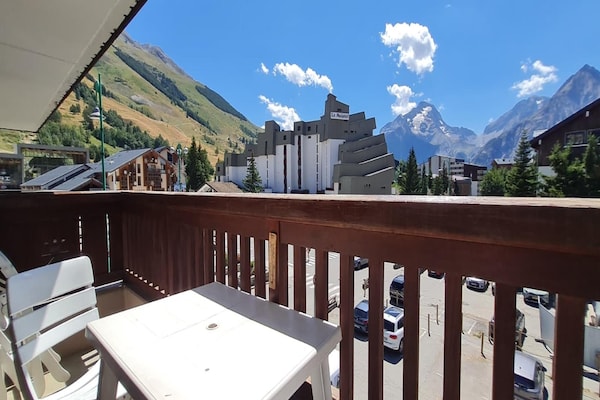 Foto van Appartement met 2 slaapkamers in Les Deux Alpes - Vakantiehuis in Les Deux Alpes - TerraceBalcony