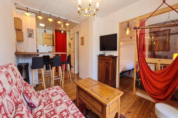 Foto van Appartement met 2 slaapkamers in Les Deux Alpes - Vakantiehuis in Les Deux Alpes - LivingRoom