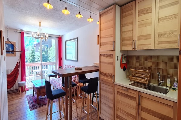 Foto van Appartement met 2 slaapkamers in Les Deux Alpes - Vakantiehuis in Les Deux Alpes - DiningRoom