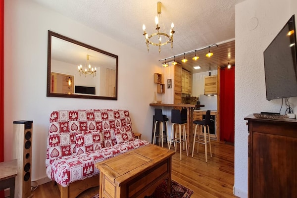 Foto van Appartement met 2 slaapkamers in Les Deux Alpes - Vakantiehuis in Les Deux Alpes - LivingRoom