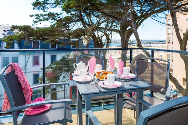 Foto van Appartement aan Côte d’Amour, La Baule - Vakantiehuis in PORNICHET - TerraceBalcony