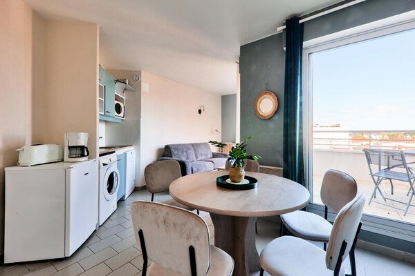 Foto van Residence Les Oceanes voor zes personen - Vakantiehuis in Pornichet - 