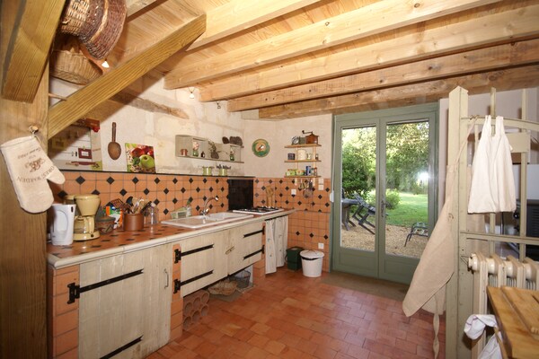 Foto van Romantische schuilplaats aan de Loire - Vakantiehuis in Brion - Kitchen