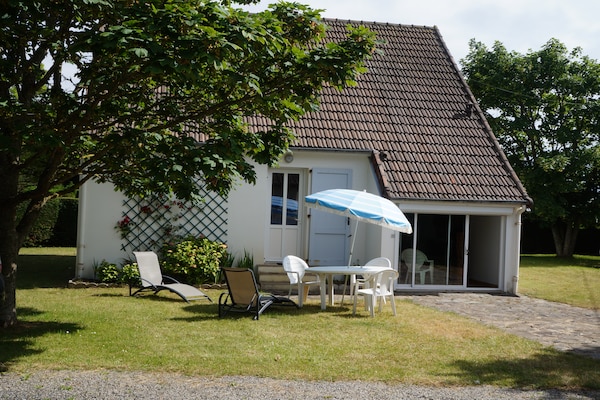 Foto van Saint-Germain strandgeluk - Vakantiehuis in St. Germain-Sur-Ay - ExteriorSummer