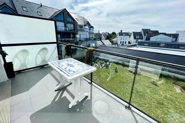 Foto van Ocean Park-residentie - Vakantiehuis in QUIBERON - TerraceBalcony
