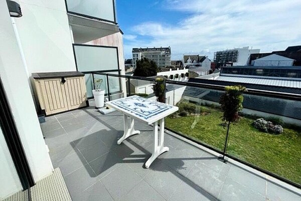 Foto van Ocean Park-residentie - Vakantiehuis in QUIBERON - TerraceBalcony
