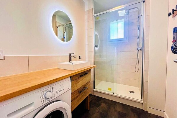 Foto van 2 stukken voor 4 personen - Vakantiehuis in QUIBERON - BathRoom