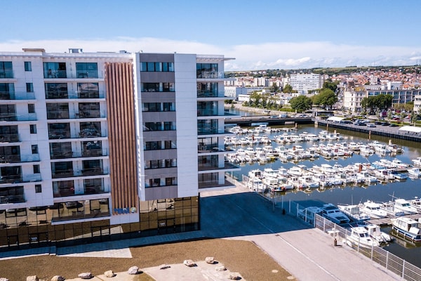 Foto van Appartement aan het water in Boulogne-sur-Mer - Vakantiehuis in Boulogne sur mer - ExteriorWinter