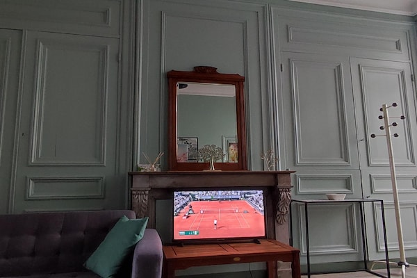 Foto van Appartement met tuin in het stadscentrum - Vakantiehuis in Saint-Omer - LivingRoom