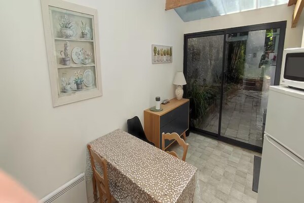 Foto van Appartement met tuin in het stadscentrum - Vakantiehuis in Saint-Omer - DiningRoom