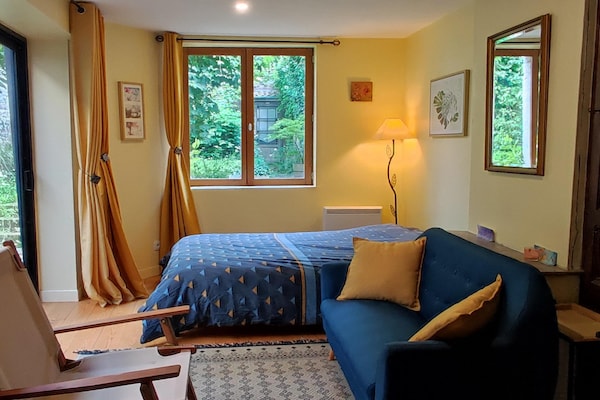 Foto van Appartement met tuin in het stadscentrum - Vakantiehuis in Saint-Omer - LivingRoom