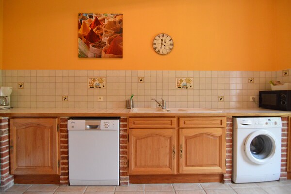 Foto van Huis bij Montreuil en Merlimont - Vakantiehuis in - Hameau de St-Andre Gouy Saint Andre - Kitchen