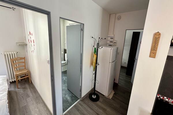 Foto van Appartement met uitzicht op de bergen in Mont-Dore - Landing